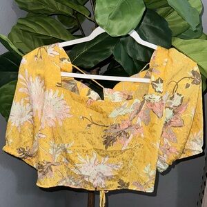 Silk top H&M size Small